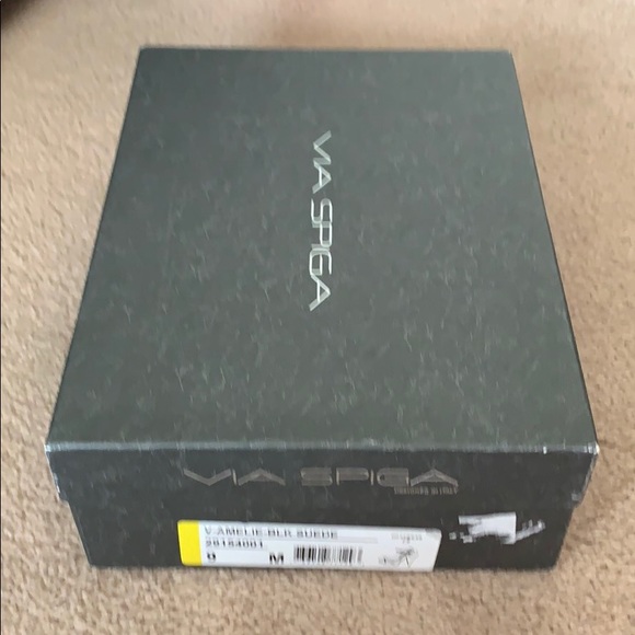 Via Spiga Amelie suede and patent heel - Picture 7 of 7